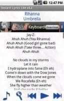 Instant Lyrics Lite screenshot 1