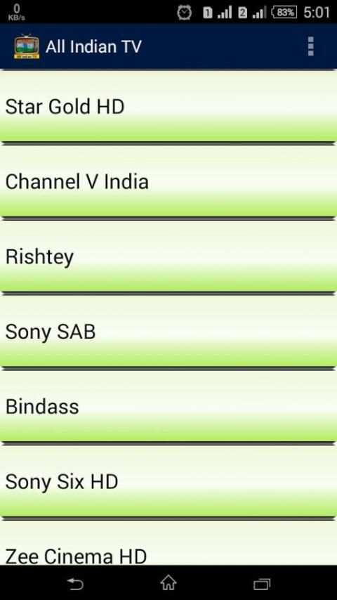 All Indian TV Channels स्क्रीनशॉट 4