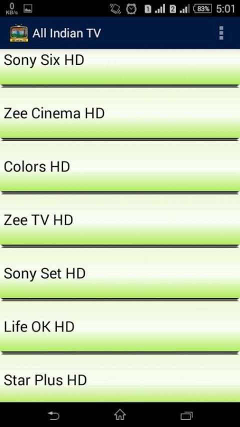 All Indian TV Channels स्क्रीनशॉट 3