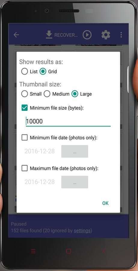 Pro Diskdigger recovery скриншот 2