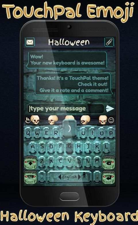 TouchPal Emoji Halloween screenshot 2