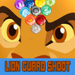 lion shoot bubble أيقونة
