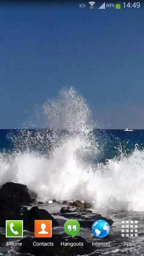 Ocean Waves Live Wallpaper 14 screenshot 1
