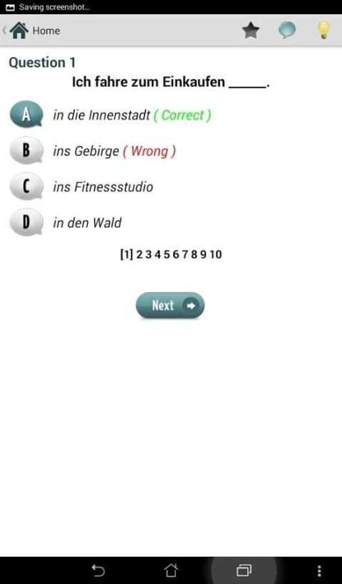 German Practice Test скриншот 2