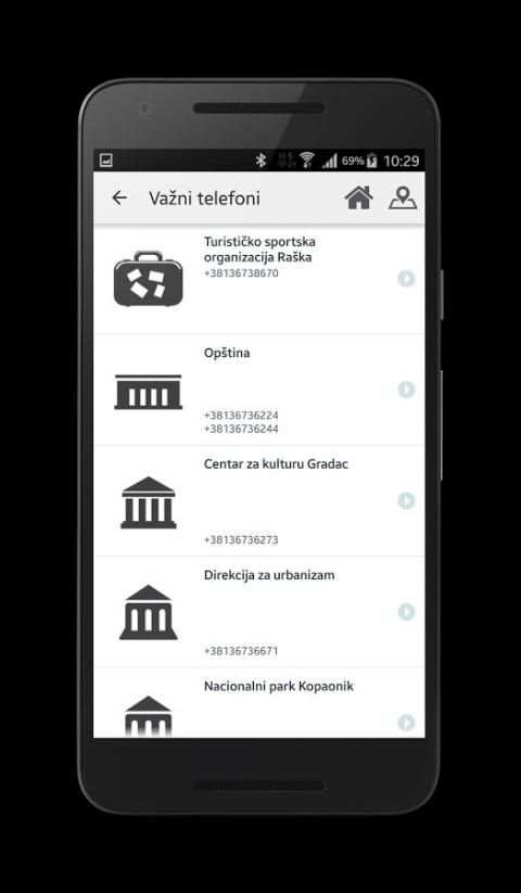 TSO Raška Mobilni vodič скриншот 4
