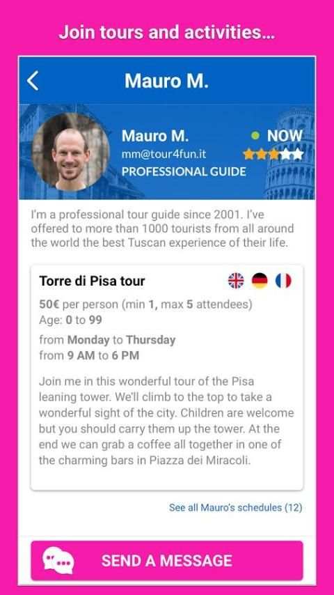 Travel Guide Finder скриншот 4