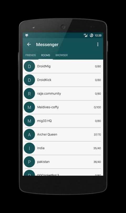 mig Messenger screenshot 2