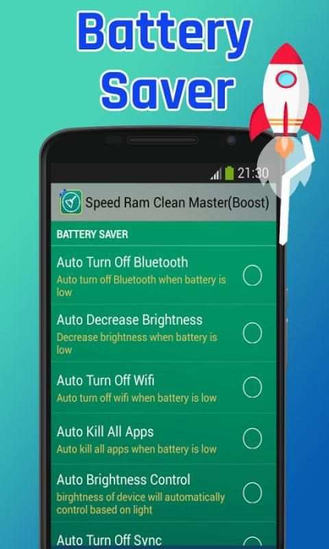 Speed Ram Clean Master(Boost) скриншот 2