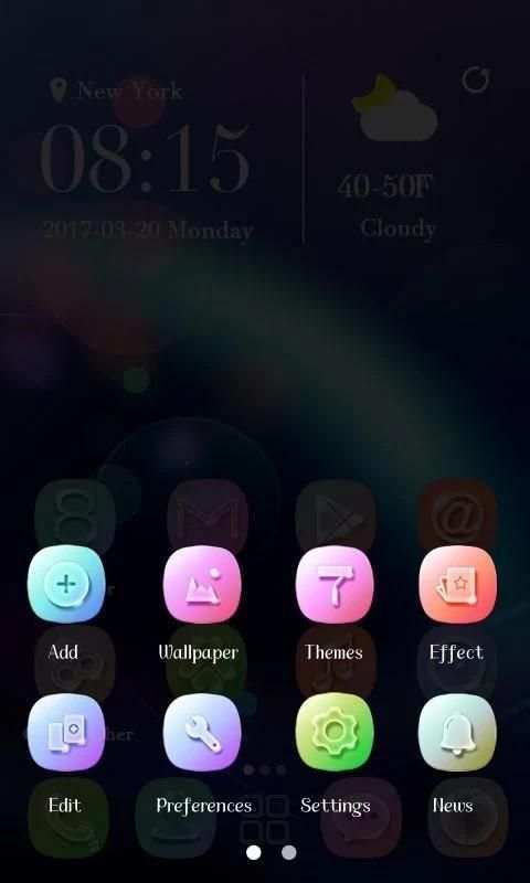 Honour GO Launcher Theme screenshot 2