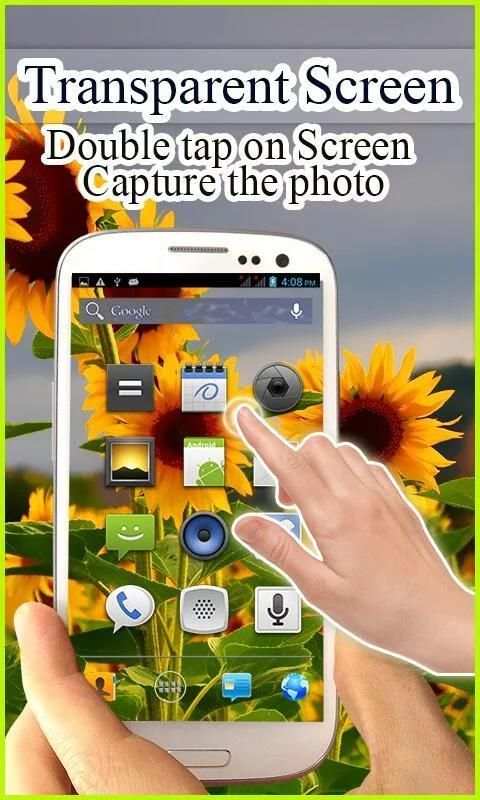 Transparent Screen Launcher Pr screenshot 4