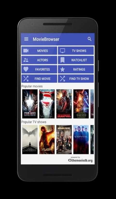 Movie Browser स्क्रीनशॉट 1