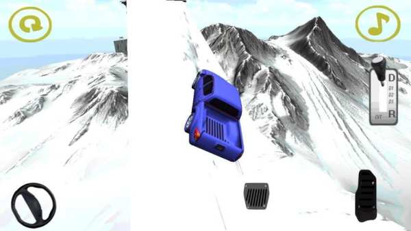 Snow Hill Climb Truck Driving screenshot 8