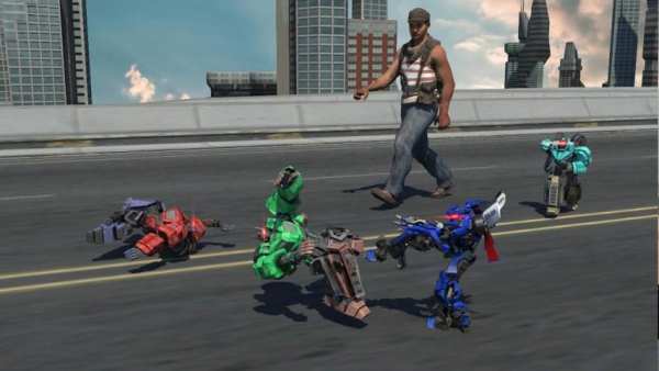 Mini Police War Robot screenshot 8