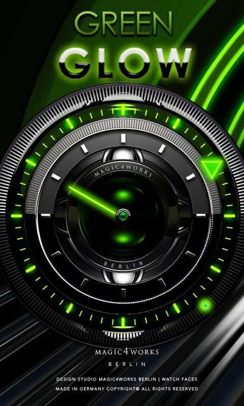 Magic Analog Clock LWP 6 تصوير الشاشة