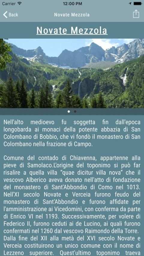 Comune di Novate Mezzola 7 تصوير الشاشة