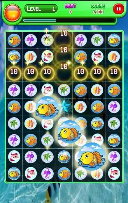 Fishdom World 3 تصوير الشاشة