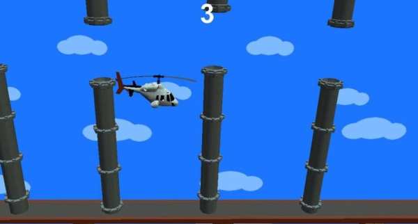 Mini Copter 3D 4 تصوير الشاشة