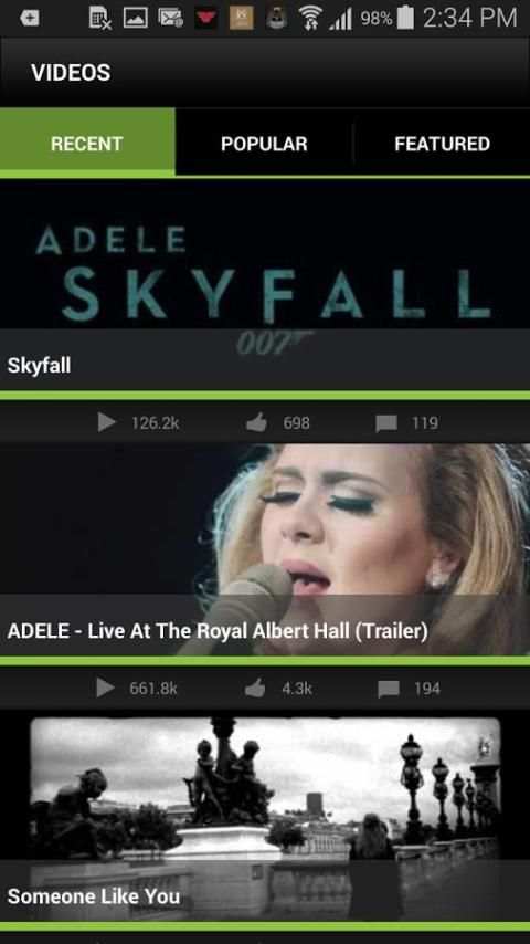 Adele 2 تصوير الشاشة