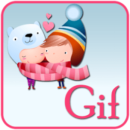 Funny Gif Stickers For Chat आइकन