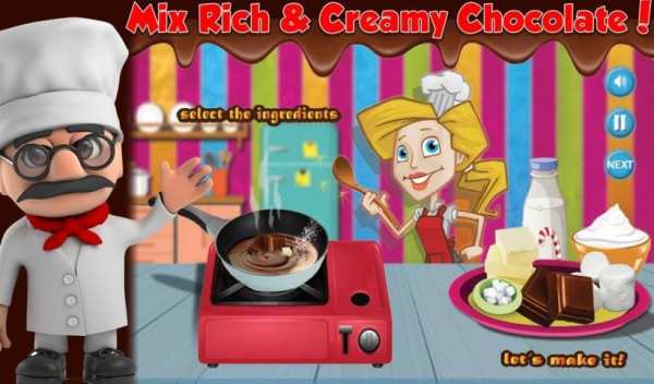 Chocolate Maker Super Chef स्क्रीनशॉट 2