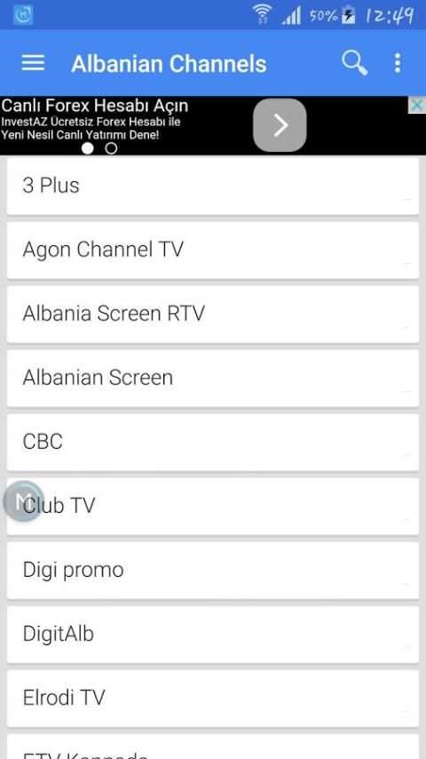 TV Albania Sat Data स्क्रीनशॉट 1