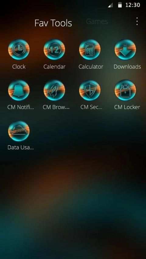 Gorgeous Lava Theme screenshot 1
