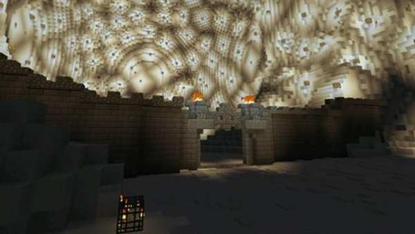 Snow Hell map for Minecraft PE 3 تصوير الشاشة
