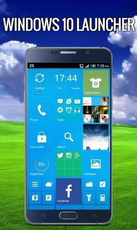 Launcher Theme for Windows 10 screenshot 2