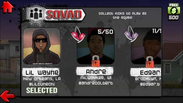 Lil Wayne: Sqvad Up скриншот 2