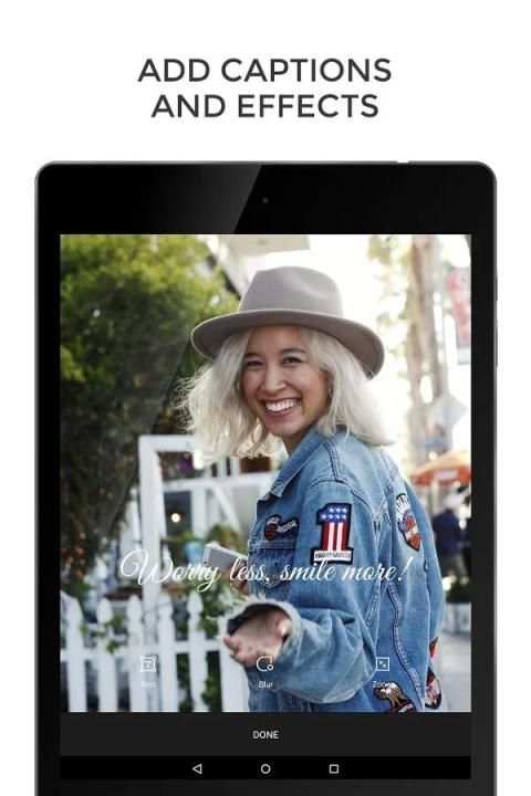 Camu - Camera for perfect pics 2 تصوير الشاشة