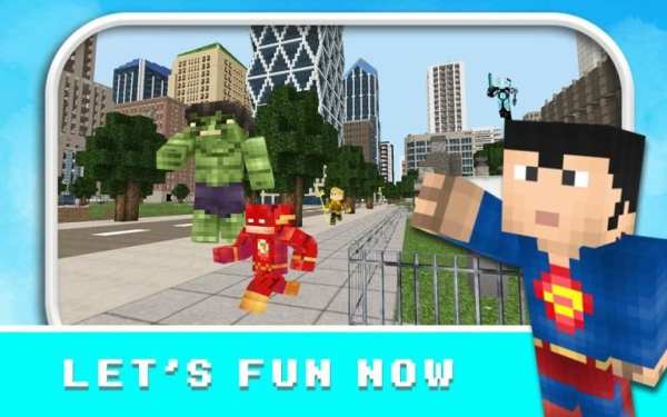 Superhero Skins MOD for MCPE screenshot 1