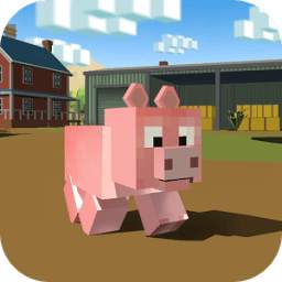 Blocky Pig Simulator 3D