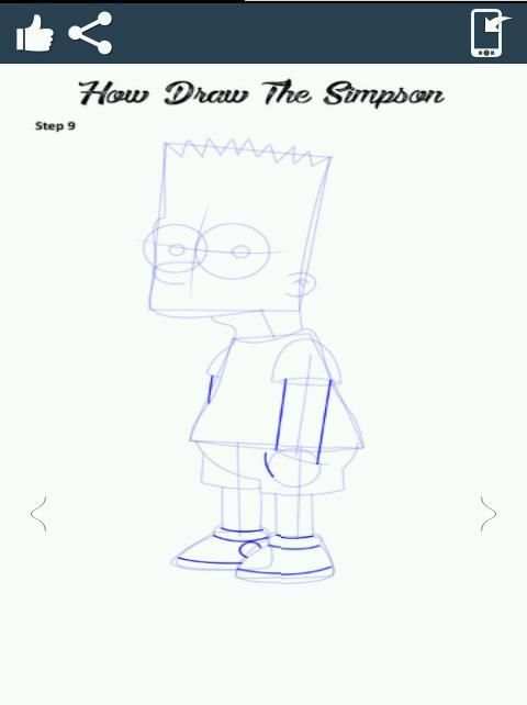 How Draw The Simpson скриншот 3