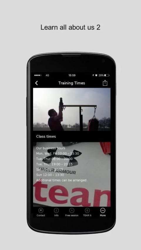 Team 6 fit screenshot 4
