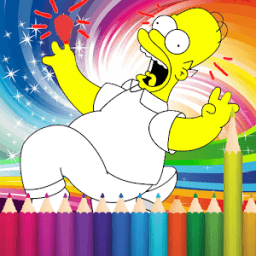 Coloring Game For The Simpsons icon