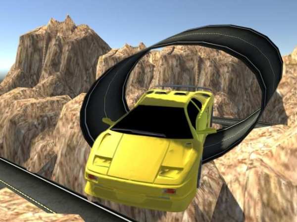 Stunt In Racing Car screenshot 2