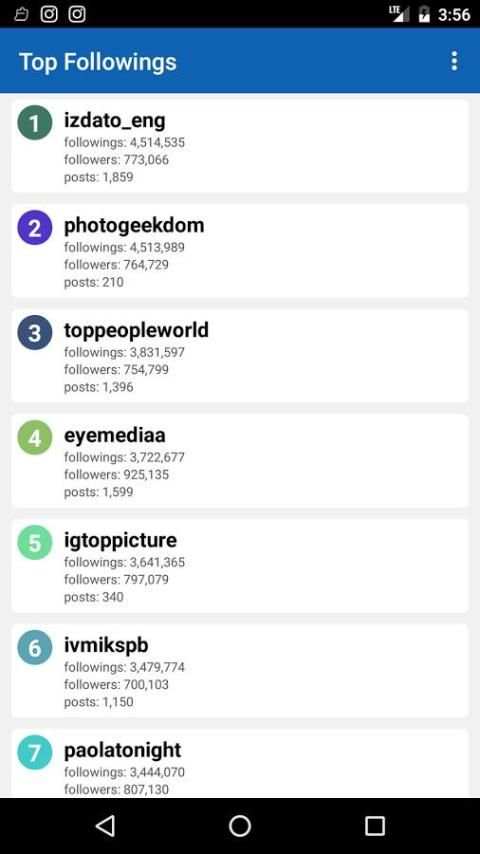 Top Instagram Followers screenshot 3