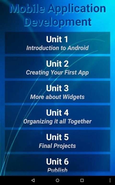 Mobile Application Development скриншот 8
