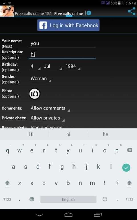 free calls online screenshot 5