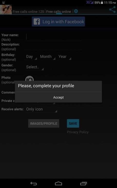 free calls online screenshot 2