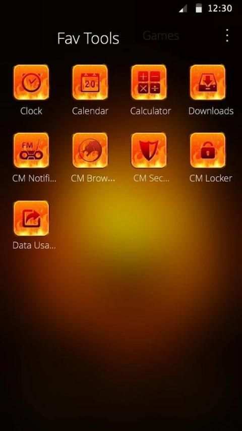 Api Tengkorak Tema screenshot 2