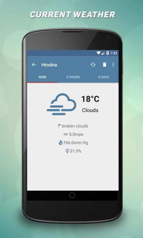 Weather for Android скриншот 4