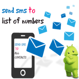 Send sms to all contacts apk icon