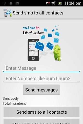 Send sms to all contacts apk screenshot 8
