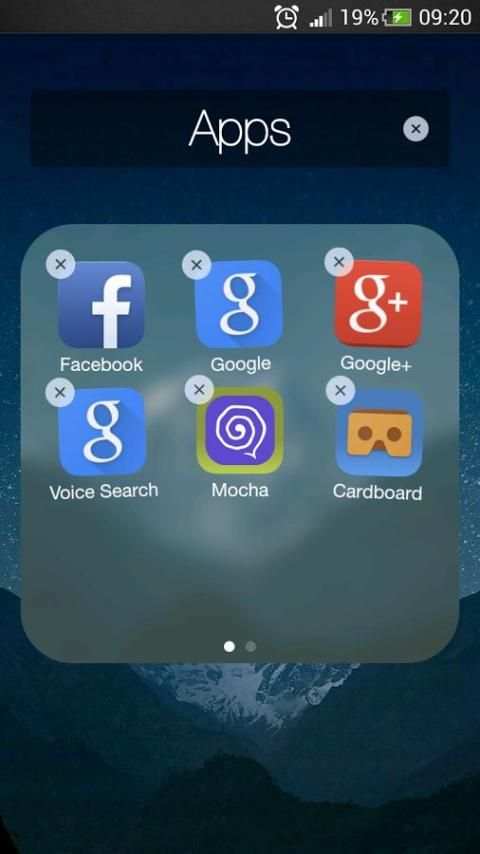 i Launcher Pretty OS screenshot 2