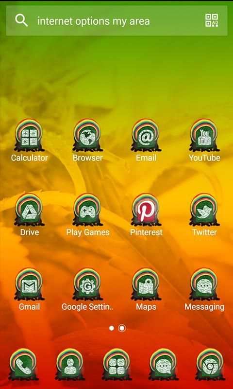 Solo Launcher Reggae screenshot 3