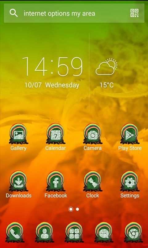 Solo Launcher Reggae screenshot 4