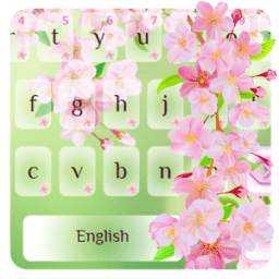 Cherry Blossom Typewriter