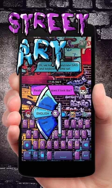 Tema dan Keyboard Berwarna screenshot 3