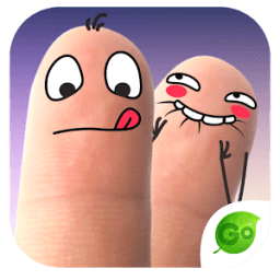 Keyboard Sticker Silly Finger иконка